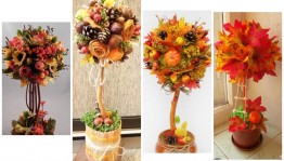 Мастер класс «Осенний топиарий»
