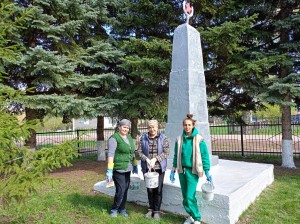 Акци«Поможем памятникам и обелискам»