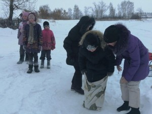 Игры на воздухе «Начинает зима свой разбег»