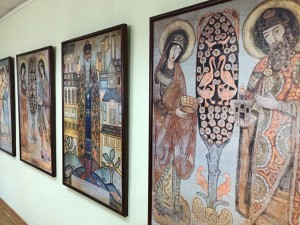 В выставочном зале «Возрождение» города Уфы состоится открытие выставки «Панно для моленной» Николая Рериха