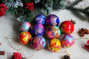 Мастер–класс«Роспись Новогодних шаров»