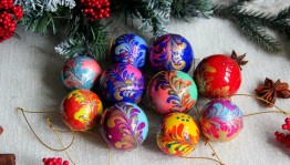 Мастер–класс«Роспись Новогодних шаров»