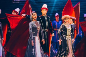 Ансамбль песни и танца «Мирас» выступил на праздновании 170-летия Самарской области