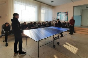 « Со спортом по жизни » Молодежный турнир по настольному теннису.