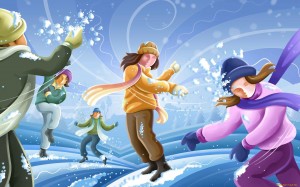 Игровая программа«Зимние забавы»