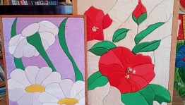 Мастер–класс «Лоскутный цветок»