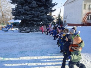 Игры на улице«Зимние забавы»