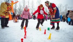 Народные игры «Зимние забавы»