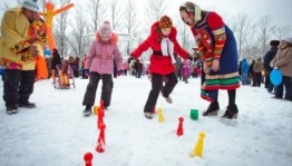 Народные игры «Зимние забавы»