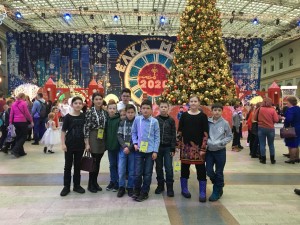 Школьники из Башкортостана провели новогодние каникулы в Москве по приглашению Правительства столицы