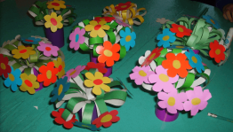 Мастер-класс«Букет для мамы»