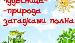 «Полна загадок чудесница природа» викторина