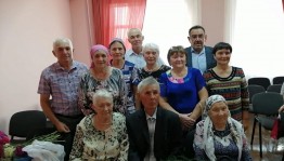 «Первый учитель»- вечер встречи с ветеранами труда .