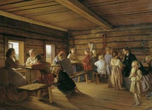 Занимательная программа «Как учились на Руси»