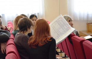 In the Ufa Institute of Arts held a creative meeting with the Russian composer Yaroslav Sudzilovsky