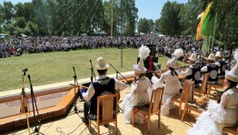 Участники «Берҙәмлек»  побывали на празднике плуга в Благоварском районе