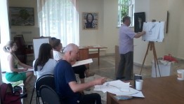 Занятия в Арт-студии Альберта Кудаярова продолжаются
