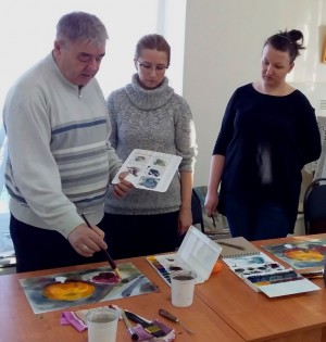 Арт-студия Альберта Кудаярова приглашает на мастер-класс по живописи