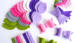 Мастер–класс «Заколка из фетра»