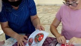 В выставочном зале «Ижад» прошёл очередной мастер-класс