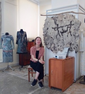 В выставочном зале «Ижад» состоялись мероприятия  по теме: «Возрождение и развитие древнего ремесла Войлок»