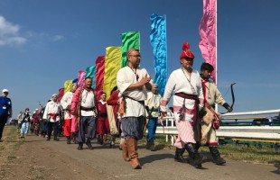В Башкортостане торжественно открыли III международный фестиваль конно-верховой стрельбы и стрельбы из лука «Мэргэн уксы»