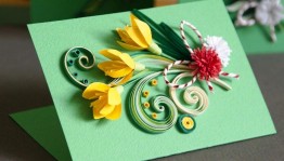 Мастер класс «Открытка для мамы»