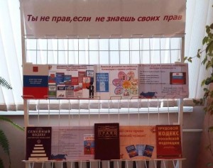 Урок правовой грамотности «Ты не прав, если не знаешь своих прав»
