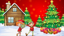 Спектакль и новогодняя игровая программа для детей «Новый год, или все наоборот»