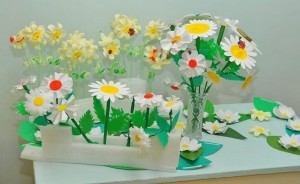 Выставка детских работ«Ромашковый сюрприз».