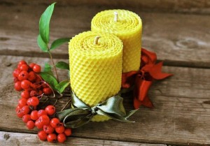 Мастер-класс «Свечи из вощины»