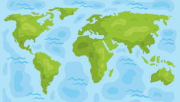 Беседа игра «На свете шесть материков»