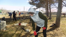 Благоустройство территории обелиска «Память поколений»