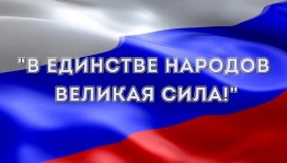 «В единстве сила народа»
