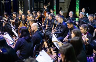 «Дух ветра» объединил виртуоза панфлейты Вячеслава Змеу и знаменитый оркестр Башкортостана