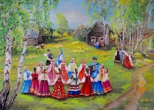 Народные гуляния «Проводы весны»