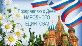 Концерт ко Дню народного единства «Единым духом мы сильны»