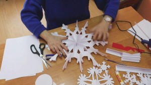 Мастер класс «Снежинка »