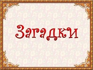 «День загадывания загадок и ребусов»