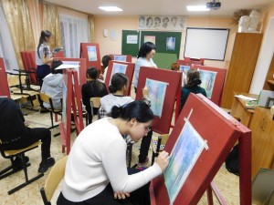 Мастер-класс по изобразительному искусству