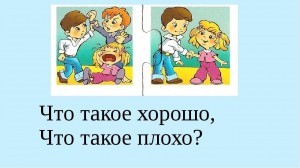 Беседа–игра «Что такое хорошо и что такое плохо...?»