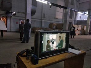 Съёмочная группа фильма о Рами Гарипове в поисках реквизита советских лет