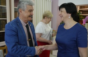 Национальную библиотеку им. А.-З. Валиди РБ посетил замминистра культуры Республики Крым Исмет Заатов