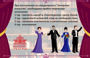 Башдрамтеатр имени Мажита Гафури набирает актерский курс