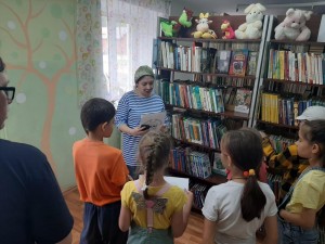 «Путешествие по книжному морю» квест