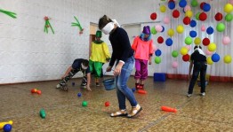 Конкурсная - игровая программа «В гостях у воздушного шарика»