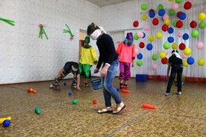 Конкурсная - игровая программа «В гостях у воздушного шарика»