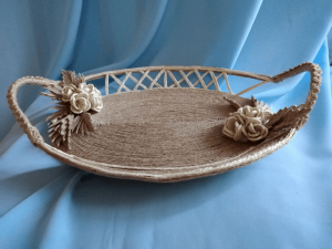 Мастер– класс «Джутовая корзинка»