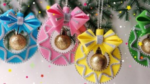 Мастер-класс «Новогодние игрушки из фоамирана»
