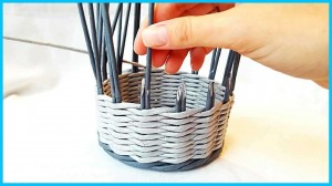 Мастер-класс «Необычные корзины из обычной бумаги»